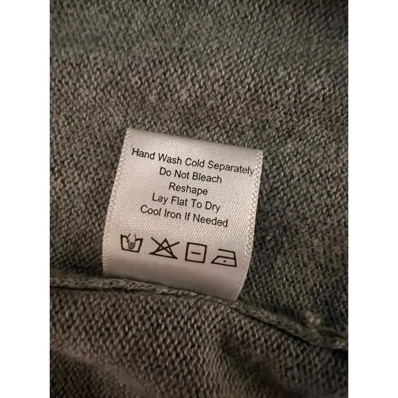 Sigrid‎ Olsen Oversized open lightweight cardigan, geometric floral ribbed, XL ￼ - Picture 11 of 11